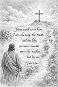 John 14:6 - Christian Wall Art Print