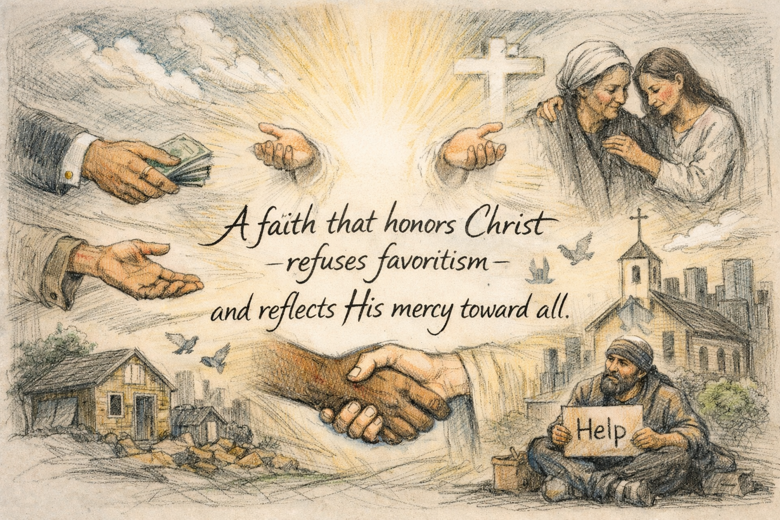 A Faith that Honors Christ - Christian Wall Art Print